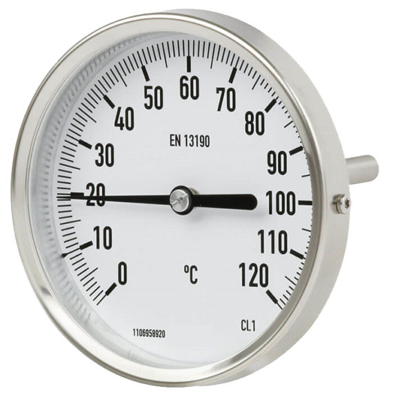 Bimetallic thermometer