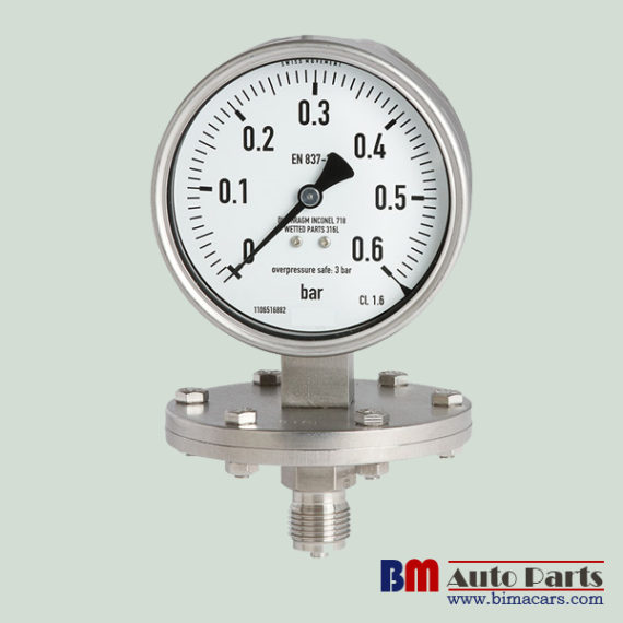 Diaphragm pressure gauge